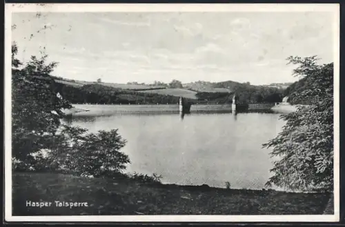 AK Haspe, Blick auf die Talsperre