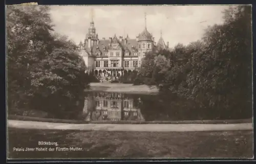 AK Bückeburg, Palais Ihrer Hoheit der Fürstin-Mutter