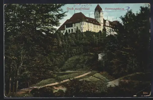 AK Hösel, Blick auf das Genesungsheim