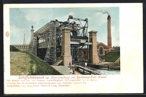 AK Henrichenburg, Schiffshebewerk am Dortmund-Ems-Kanal
