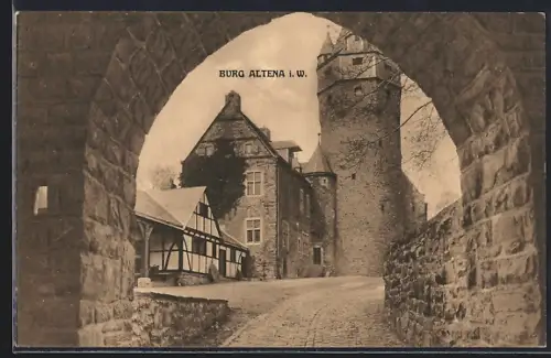 AK Altena i. W., Burg