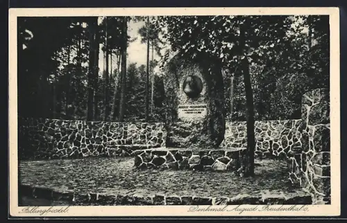 AK Fallingbostel, Denkmal August Freudenthal