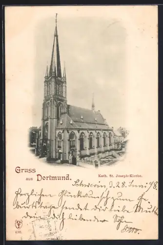 AK Dortmund, Kath. St. Joseph-Kirche