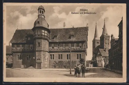 AK Höxter, Rathaus und Kiliankirche