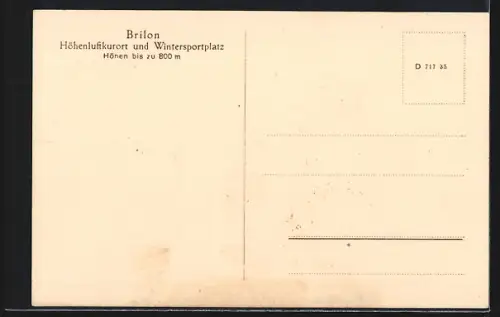 AK Brilon, Rathaus mit Propsteikirche