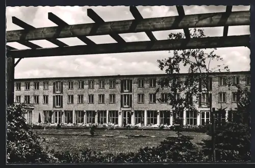 AK Gelsenkirchen, Hotel Verkehrshof Ruhrgebiet Adolf Zickgraf