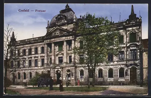 AK Krefeld, Partie am Postamt