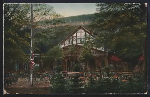 AK Springe, Deisterpforte mit Garten