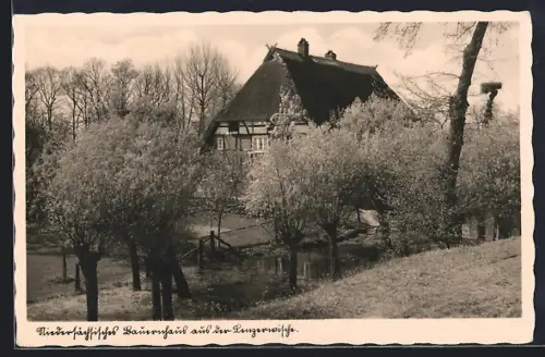 AK Lenzen /Elbe, Niedersächsisches Bauernhaus