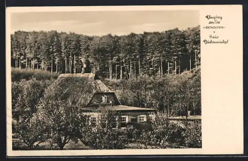AK Klingberg am See, Haus Buchenwinkel mit Wald