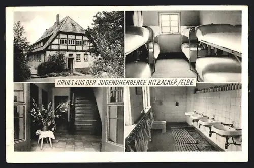 AK Hitzacker, Jugendherberge, Aussen- u. Innenansichten