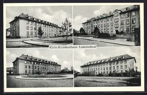 AK Lüdenscheid, Ansichten vom Kreis-Krankenhaus