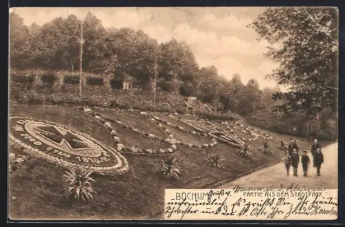 AK Bochum, Partie aus dem Stadtpark