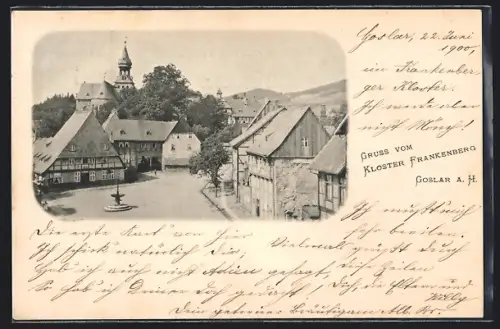 AK Goslar a. H., Das Kloster Frankenberg