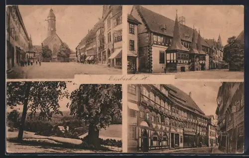 AK Einbeck i. H., Partien der Stadt