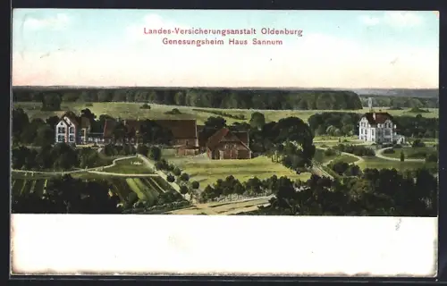 AK Grossenkneten, Genesungsheim Haus Sannum der Landesversicherungsanstalt Oldenburg