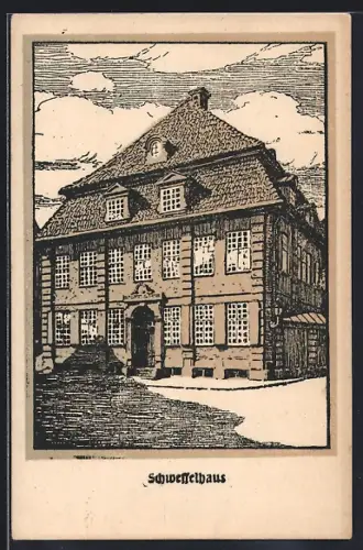 Künstler-AK Kiel, Schweffelhaus