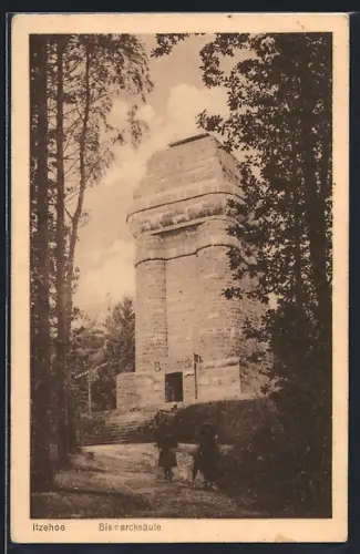 AK Itzehoe, Weg zur Bismarcksäule