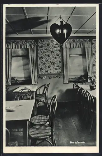 AK Dahme i. Holst., Herzzimmer im Hotel und Pension Strand-Hotel, Bes. E. Kitzerau