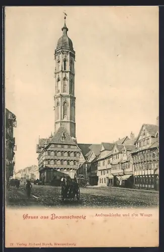 AK Braunschweig, Andreaskirche und alte Waage