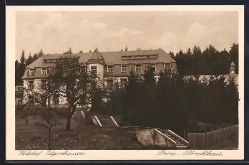 AK Elgershausen, Waldhof, Prinz Albrechthaus, Frontansicht