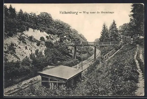 AK Valkenburg, Weg naar de Hermitage
