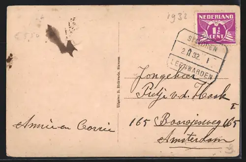 AK Stavoren, Gezicht op de sluis