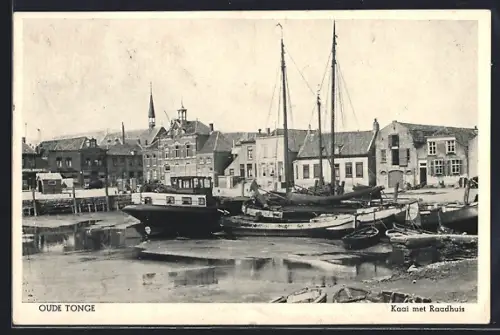 AK Oude Tonge, Kaai met Raadhuis
