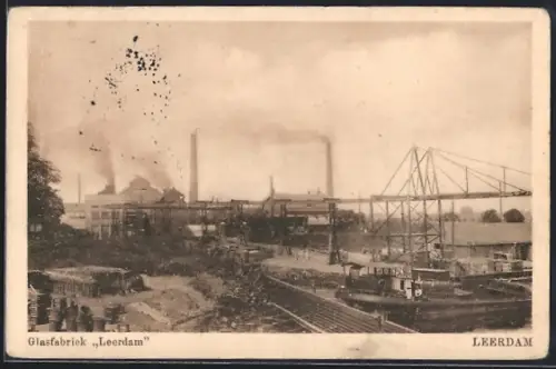 AK Leerdam, Glasfabriek Leerdam