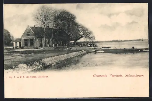 AK Schoonhoven, Gemeente Veerhuis, Koffiehuis Lekzicht