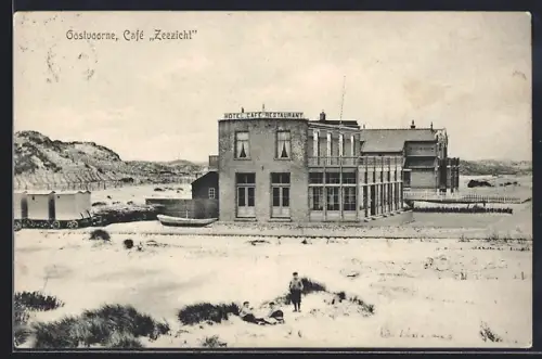 AK Oostvoorne, Café Zeezicht