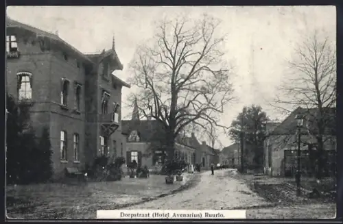 AK Ruurlo, Hotel Avenarius, Dorpstraat