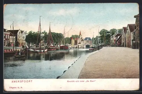 AK Amersfoort, Gezicht o. d. rivier De Eem