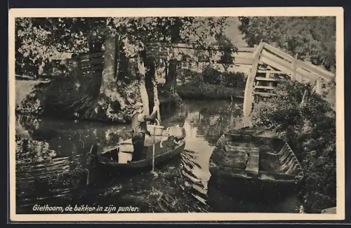 AK Giethoorn, De bakker in zijn punter