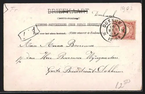 AK Dokkum, Pastorie Wouterswoude