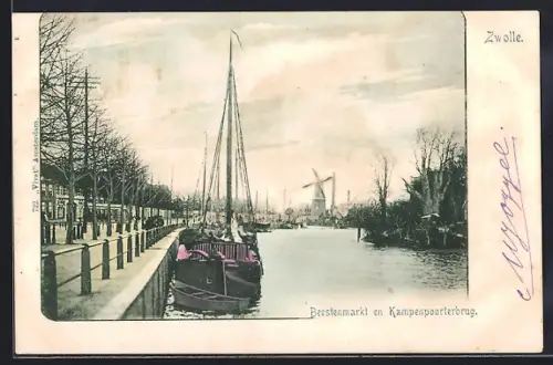 AK Zwolle, Beestenmarkt en Kampenpoorterbrug