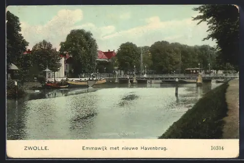 AK Zwolle, Emmawijk met nieuwe Havenbrug