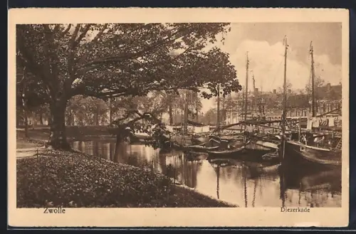 AK Zwolle, Gezicht op Diezerkade