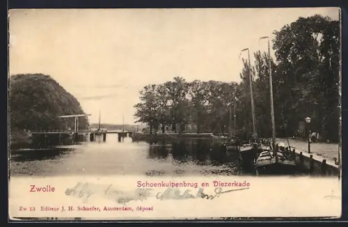 AK Zwolle, Schoenkuipenbrug en Diezerkade