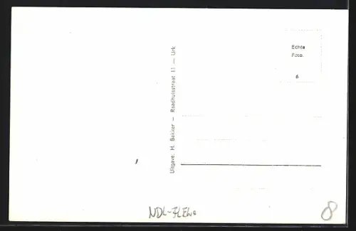 AK Urk, Fischerboot im Hafen