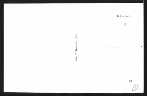 AK Urk, Schip vaart uit, Segelschiff