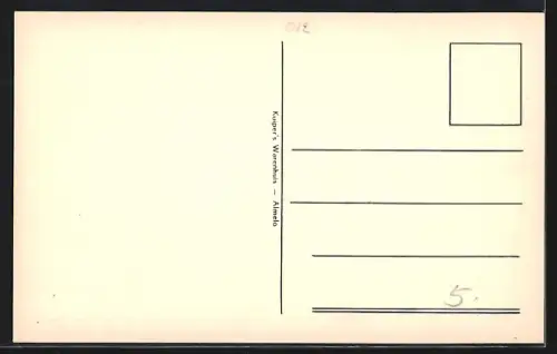 AK Almelo, Blick in die Strasse Grotestraat