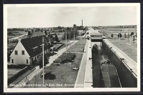 AK Hengelo, Sluiswerken met Kon. Ned. Zoutindustrie