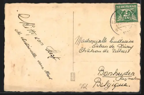 AK Den Haag, Vijverberg met Regeeringsgebouwen