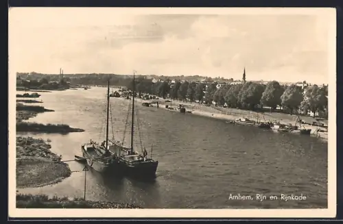 AK Arnhem, Rijn en Rijnkade