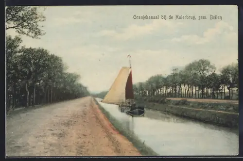 AK Beilen, Oranjekanaal bij de Halerbrug
