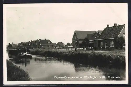AK Emmer-Compascuum, Woningbouw U. L. O.-school
