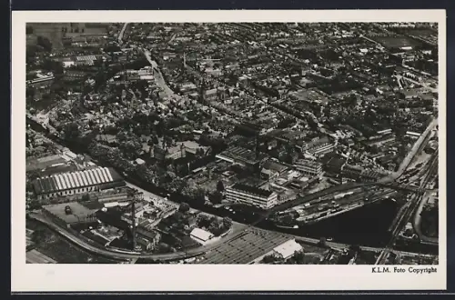 AK Helmond, Panorama mit Strassenpartie
