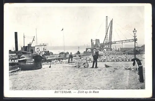AK Rotterdam, Zicht op de Maas