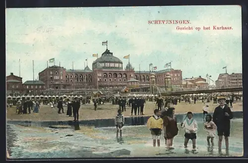 AK Scheveningen, Gezicht op het Kurhaus